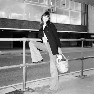 Jane Birkin & Serge Gainsbourg at Heathrow airport January 1971 Jane Birkin & Serge Gainsbourg at Heathrow airport January 1971