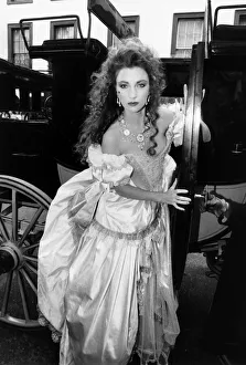 Jane Seymour British actress 1986 wearing Emanuels dress November 1986 Jane Seymour British actress 1986 wearing Emanuels dress November 1986