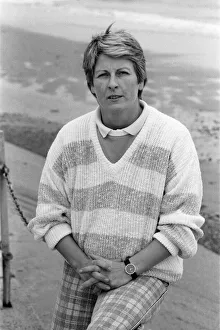 Janet Ross, former Secretary and girlfriend of actress Julie Goodyear, October 1986 Janet Ross, former Secretary and girlfriend of actress Julie Goodyear, October 1986