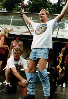 Jason Donovan Actor at the radio one roadshow 1992 Jason Donovan Actor at the radio one roadshow 1992