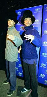 Jay Kay of Jamiroquai - 1999 meets his Wax Works Model at Madame Tuassuards Jay Kay of Jamiroquai - 1999 meets his Wax Works Model at Madame Tuassuards