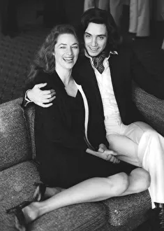 Jean-Michel Jarre with his wife Charlotte Rampling at a photocall Jean-Michel Jarre with his wife Charlotte Rampling at a photocall