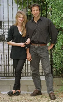 Jemima and Imran Khan outside the Goldsmiths South Richmond Home the day after Imran Khan Jemima and Imran Khan outside the Goldsmiths South Richmond Home the day after Imran Khan