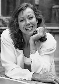 Jenny Agutter smiling at TV photocall 03/08/1989 Jenny Agutter smiling at TV photocall 03/08/1989