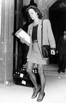 Jenny Seagrove Actress leaves the high court after her divorce case in July 1988 Jenny Seagrove Actress leaves the high court after her divorce case in July 1988