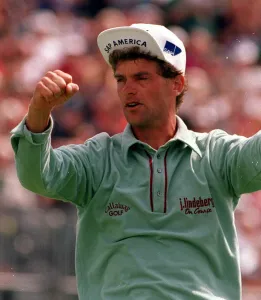 Jesper Parnevik Open Golf Championship Troon July 1997 Jesper Parnevik Open Golf Championship Troon July 1997