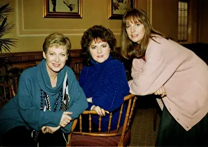 Jill Baker actress left with Gwen Taylor and another actress who appeared together in Jill Baker actress left with Gwen Taylor and another actress who appeared together in