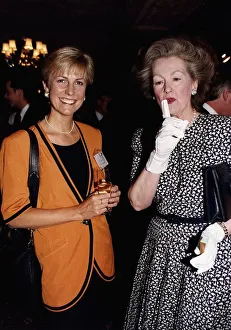 Jill Dando TV Presenter with Countess Raine Spencer Jill Dando TV Presenter with Countess Raine Spencer
