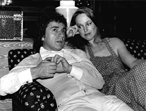 Jill Eikenberry sitting on a sofa with Dudley Moore actor and musician dbase Jill Eikenberry sitting on a sofa with Dudley Moore actor and musician dbase