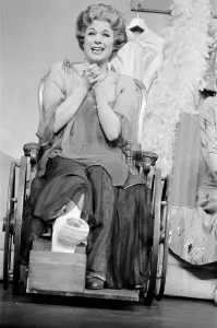 Jill Gascoine, stars as Dorothy Brock in the West End musical 42nd Street Jill Gascoine, stars as Dorothy Brock in the West End musical 42nd Street