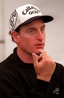 Jim Furyk at the Open Golf Championship Troon July 1997 Jim Furyk at the Open Golf Championship Troon July 1997