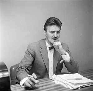 00236 Collection: Jimmy Hill Football Manager pictured in 1963 Y2K