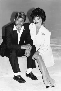 Joan Collins Actress and John Alderton Actor Joan Collins Actress and John Alderton Actor