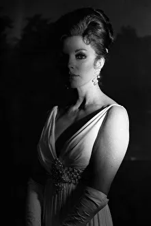 Joan Collins November 1970 Actress on set of film Quest at Pinewood Studios Joan Collins November 1970 Actress on set of film Quest at Pinewood Studios