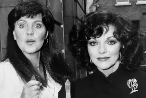 Joan Collins and Pauline Collins at TV photocall - November 1980 Joan Collins and Pauline Collins at TV photocall - November 1980