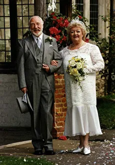 Joan Sims Actress and Actor Frank Middlemass in scene from the television series As Time Joan Sims Actress and Actor Frank Middlemass in scene from the television series As Time