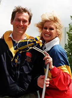 JOANNA LUMLEY NAMED THE REVOLUTIONARY 50 FOOT YACHT AQUA QUORUM READY FOR PETE GOSS TO JOANNA LUMLEY NAMED THE REVOLUTIONARY 50 FOOT YACHT AQUA QUORUM READY FOR PETE GOSS TO