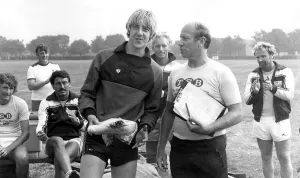 Jobless John Dobson so impressed the legendary England maestro Bobby Charlton that he has Jobless John Dobson so impressed the legendary England maestro Bobby Charlton that he has