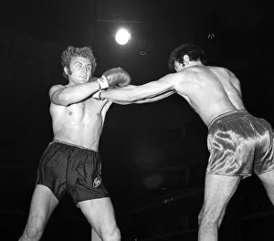 Joe Bugner Heavyweight Boxer January 1971 fighting Carl Gizzi at Royal Albert Hall Joe Bugner Heavyweight Boxer January 1971 fighting Carl Gizzi at Royal Albert Hall