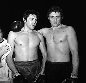 Joe Bugner Heavyweight Boxer January 1971 fighting Carl Gizzi at Royal Albert Hall Joe Bugner Heavyweight Boxer January 1971 fighting Carl Gizzi at Royal Albert Hall