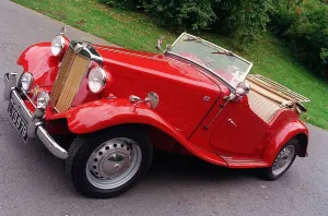 JOE ODONNELL HIS VINTAGE MG7 December 1998 Red paintwork JOE ODONNELL HIS VINTAGE MG7 December 1998 Red paintwork