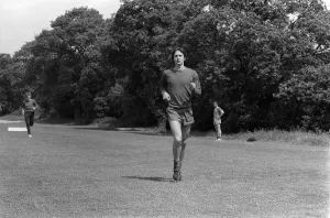 Johan Cruyff Ajax and Holland footballer June 1971 training as Ajax prepare for Johan Cruyff Ajax and Holland footballer June 1971 training as Ajax prepare for