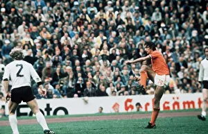 Johan Cruyff Holland 1974 World Cup Final Holland West Germany football Johan Cruyff Holland 1974 World Cup Final Holland West Germany football