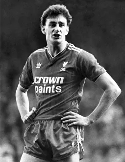 John Aldridge of Liverpool. 28th April 1987 John Aldridge of Liverpool. 28th April 1987