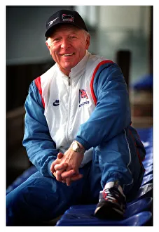 John Anderson Gladiators referee at his local athletics club February 1999 John Anderson Gladiators referee at his local athletics club February 1999
