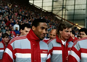 John Barnes Liverpool football player April 1988 John Barnes Liverpool football player April 1988
