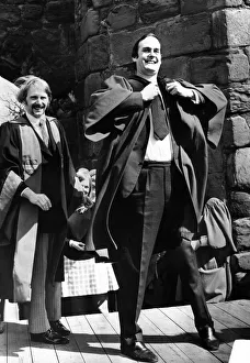 John Cleese upon his election as Rector to St Andrews University John Cleese upon his election as Rector to St Andrews University