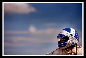 JOHN CLELAND AFTER TEST OF NEW VAUXHALL GSI JULY 1999 FOR ROAD RECORD SALTIRE HELMET JOHN CLELAND AFTER TEST OF NEW VAUXHALL GSI JULY 1999 FOR ROAD RECORD SALTIRE HELMET