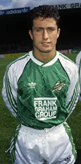 John Collins Hibernian football player August 1989 John Collins Hibernian football player August 1989