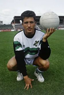 John Collins Hibernian football player October 1989 John Collins Hibernian football player October 1989