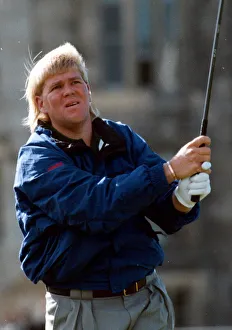 John Daly at the British Open Golf Championship 1995 at St Andrews in Scotland John Daly at the British Open Golf Championship 1995 at St Andrews in Scotland