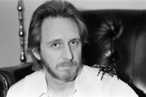 John Entwistle, bass guitarist of British rock group The Who with his pet tarantula Doris John Entwistle, bass guitarist of British rock group The Who with his pet tarantula Doris
