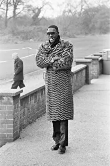 Images Dated 7th April 1988: John Fashanu, pictured at training, as Wimbledon prepare for the 1988 FA Cup