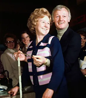 John Inman British actor at Tailor's shop May 1976 John Inman British actor at Tailor's shop May 1976