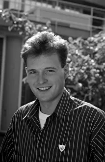 JOHN LESLIE, BLUE PETER PRESENTER 19/04/1989 JOHN LESLIE, BLUE PETER PRESENTER 19/04/1989