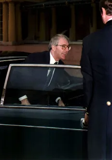 John Major MP arriving at Buckingham palace for an audience with the queen John Major MP arriving at Buckingham palace for an audience with the queen