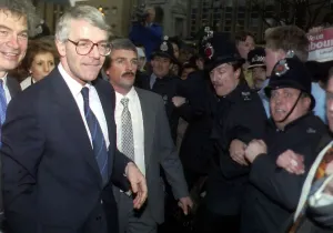 John Major Prime Minister in Bolton during the 1992 election campaign John Major Prime Minister in Bolton during the 1992 election campaign