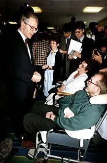 John Major Prime Minister greets patients at York District Hospital 1992 John Major Prime Minister greets patients at York District Hospital 1992