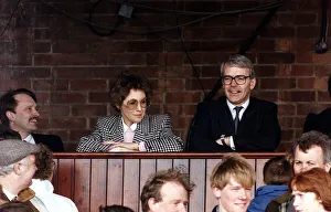 John Major and his wife Norma attend Huntingdon races on Easter Monday John Major and his wife Norma attend Huntingdon races on Easter Monday