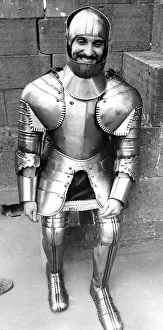 John Mordan tried being a Knight for a day at Langley Castle John Mordan tried being a Knight for a day at Langley Castle