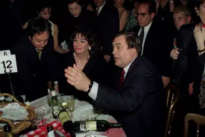 John Prescott MP, February 98 At the Britt Awards after being soaked by John Prescott MP, February 98 At the Britt Awards after being soaked by