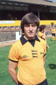 John Richards, football player of Wolverhampton Wanderers FC August 1976 John Richards, football player of Wolverhampton Wanderers FC August 1976