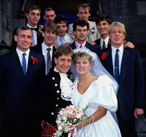 John Robertson wedding to Tracey Young October 1986 John Robertson wedding to Tracey Young October 1986