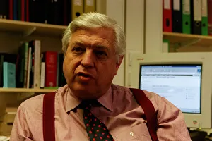 John Simpson News Reporter November 98 Sitting at his desk working John Simpson News Reporter November 98 Sitting at his desk working