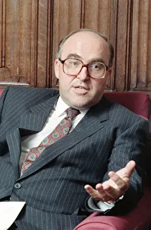 John Smith, the new leader of the Labour Party, in his office at Parliament John Smith, the new leader of the Labour Party, in his office at Parliament