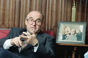 Images Dated 20th July 1992: John Smith, the new leader of the Labour Party, in his office at Parliament